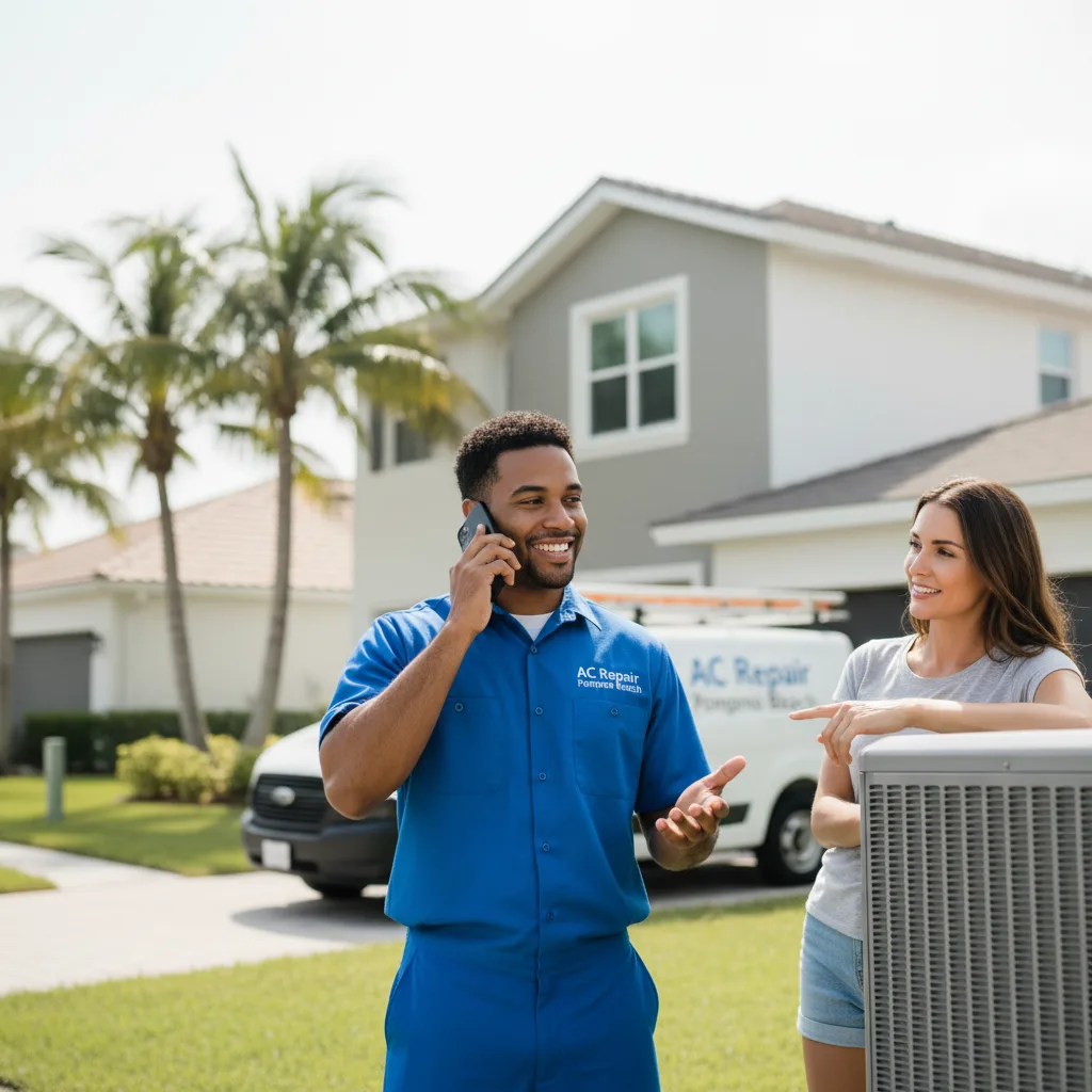 AC Repair Pompano Beach customer support in Waterport